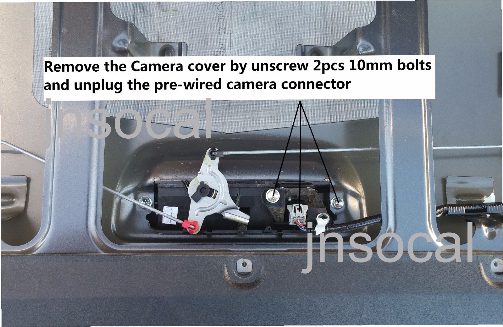 Backup Camera for Toyota Tacoma 2014, 2015 PLUG & PLAY! No Radio Included