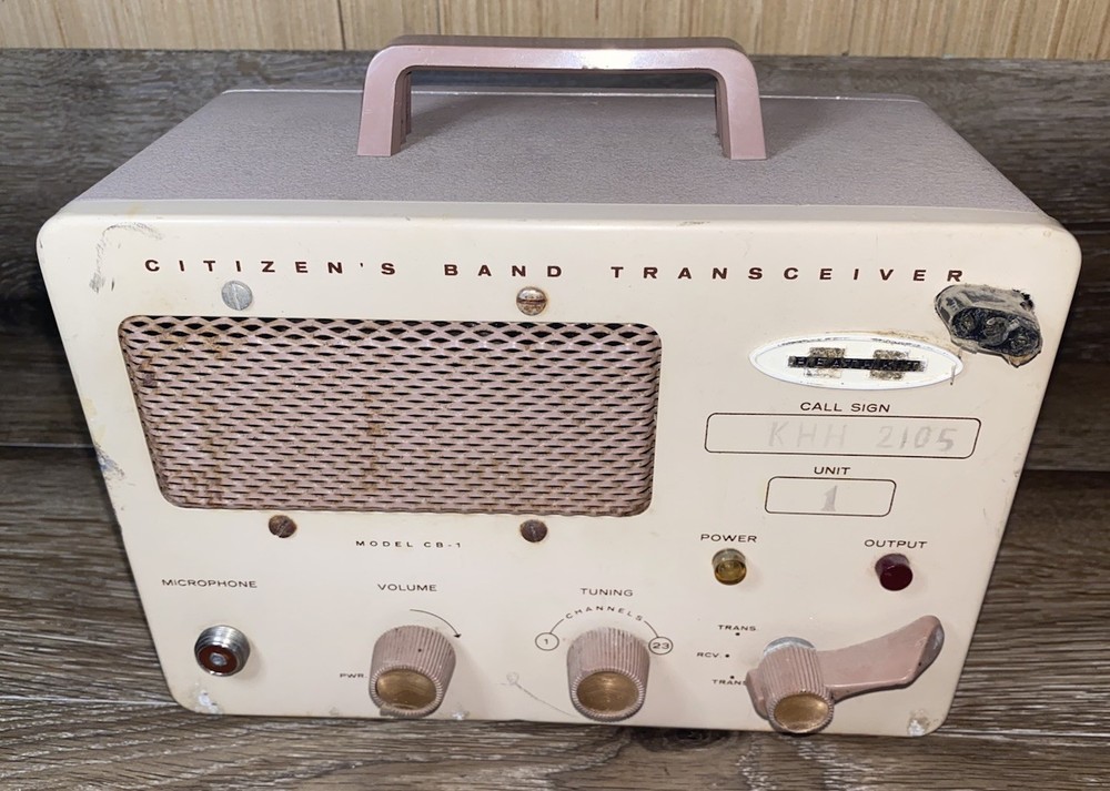 Vintage Heathkit Citizen's Band Transceiver Model CB-1 (Not tested),