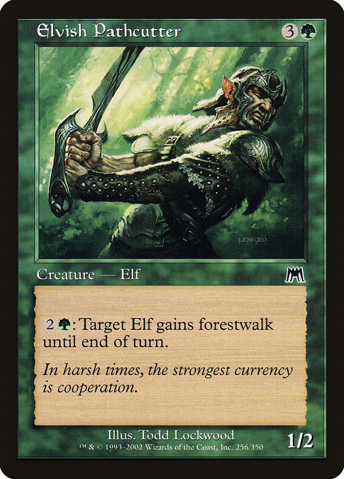Elvish Pathcutter Onslaught 256 MTG MP