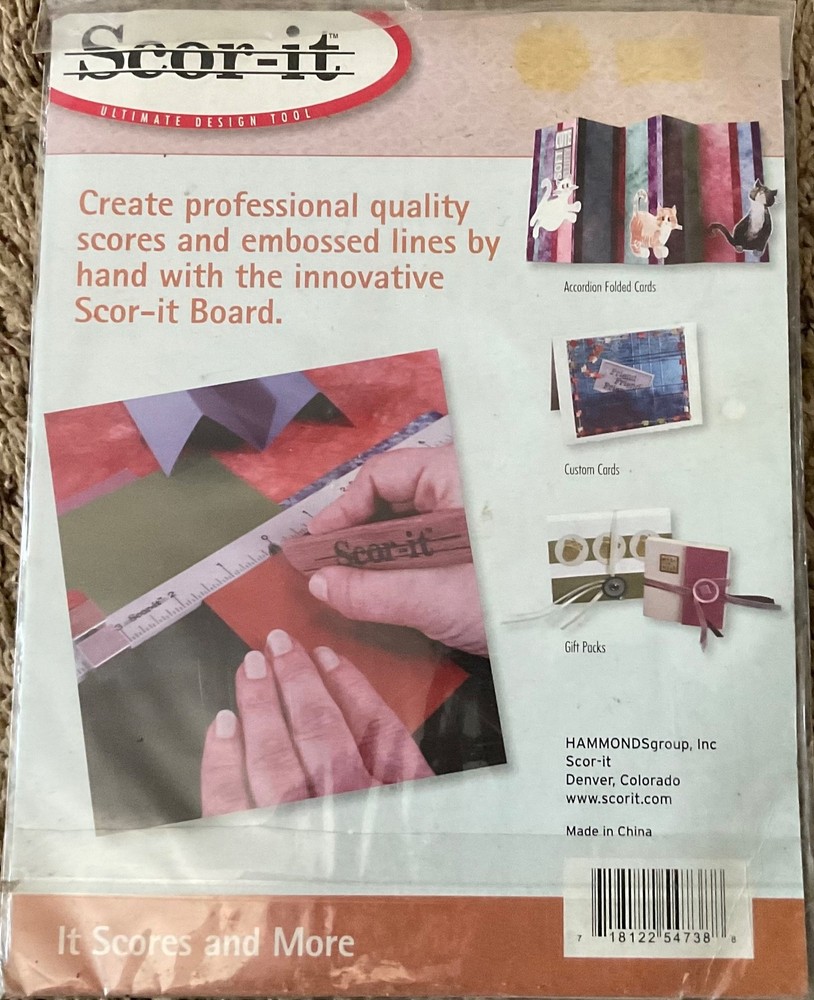 NEW Scot-It A2 Envelope-It Template Cardmaking