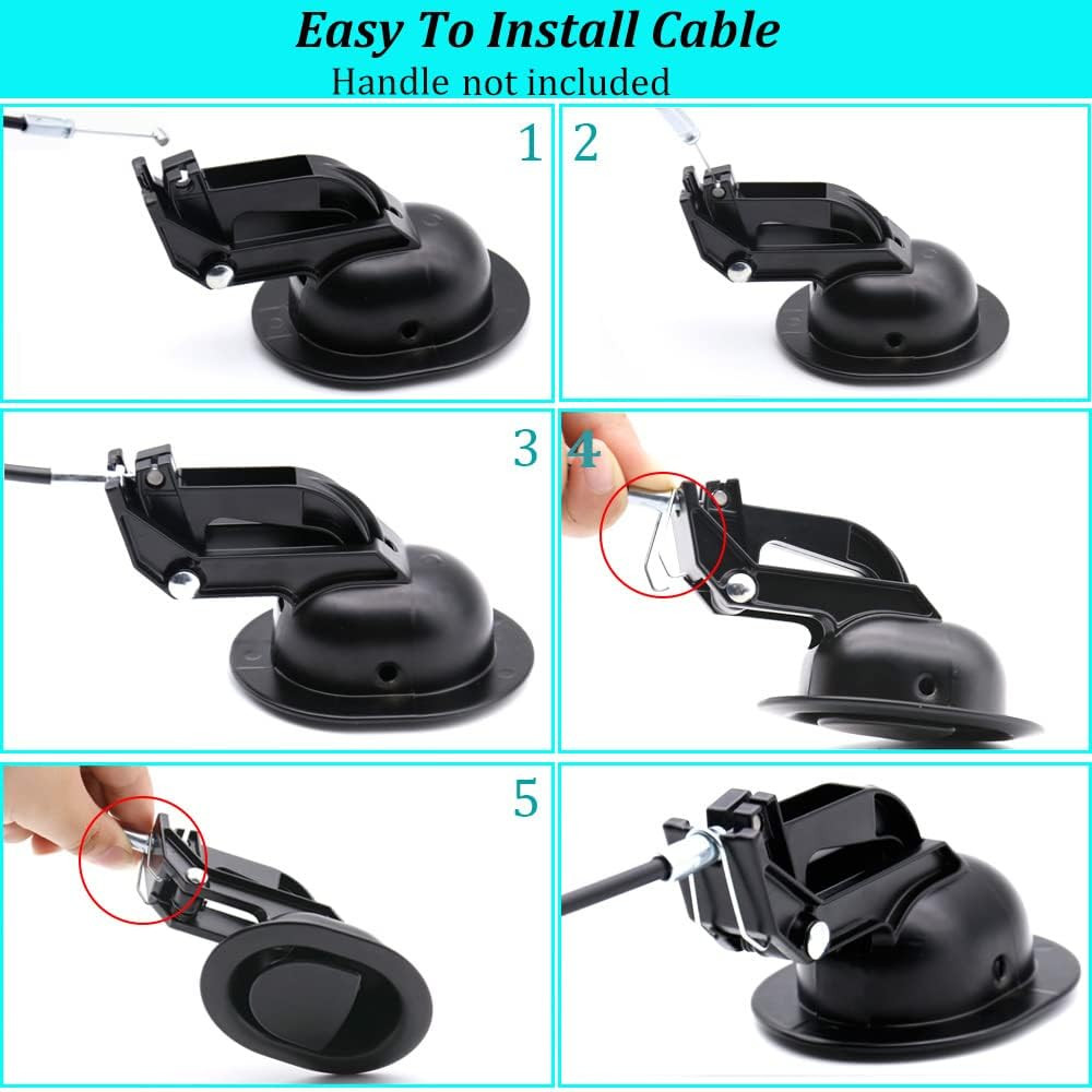 Universal Recliner Release Cable Replacement Part, Sofa Couch Recliner Pull Cabl