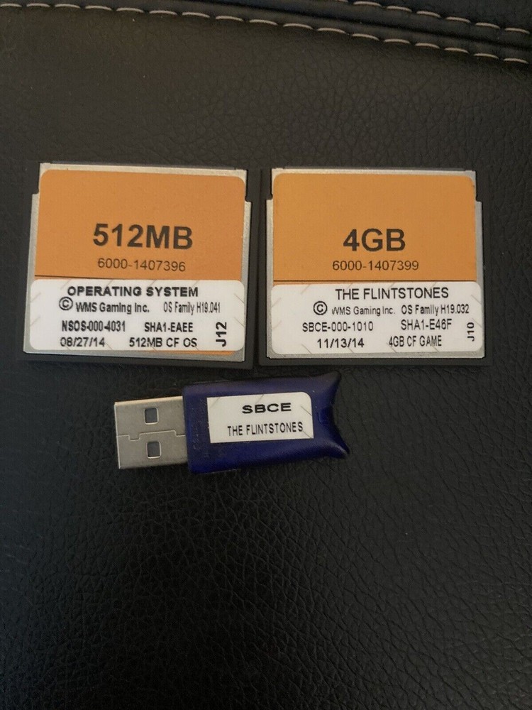 THE FLINTSTONES WMS SOFTWARE SET  BB3 STAND ALONE