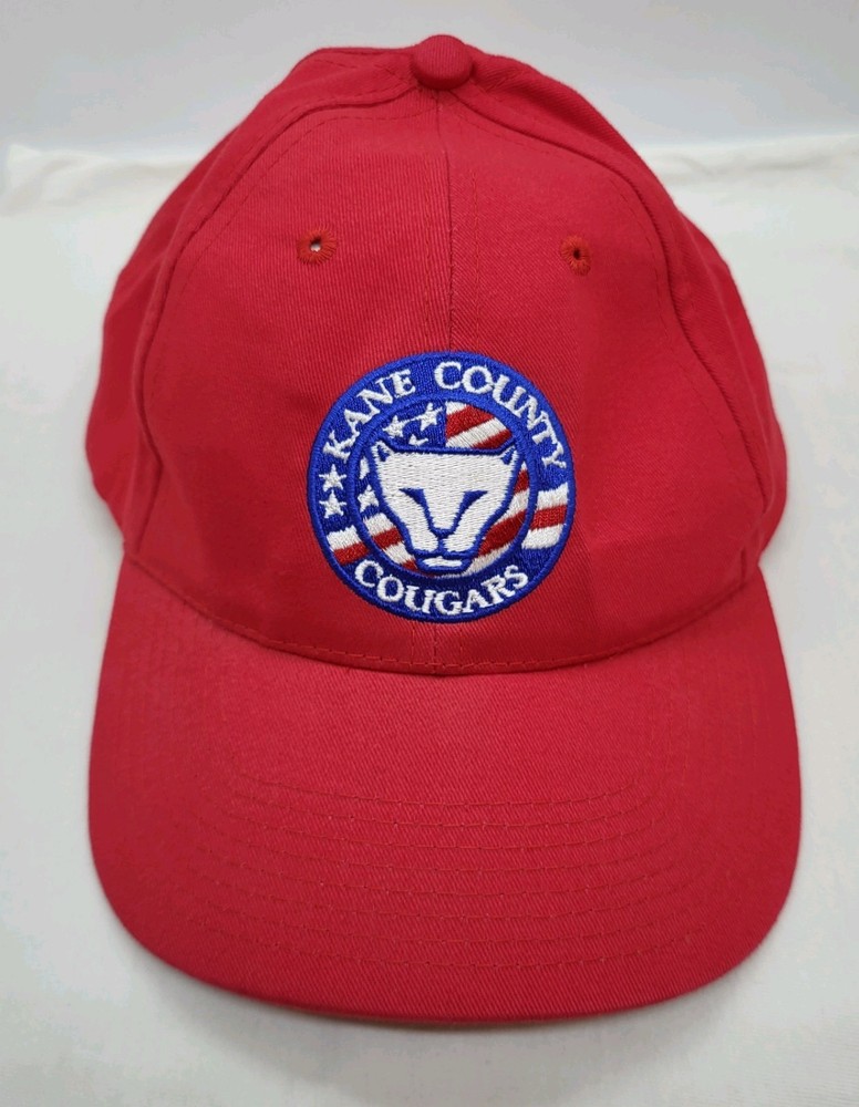 Kane Country Cougars Cap/Hat U.S Cellular One Size