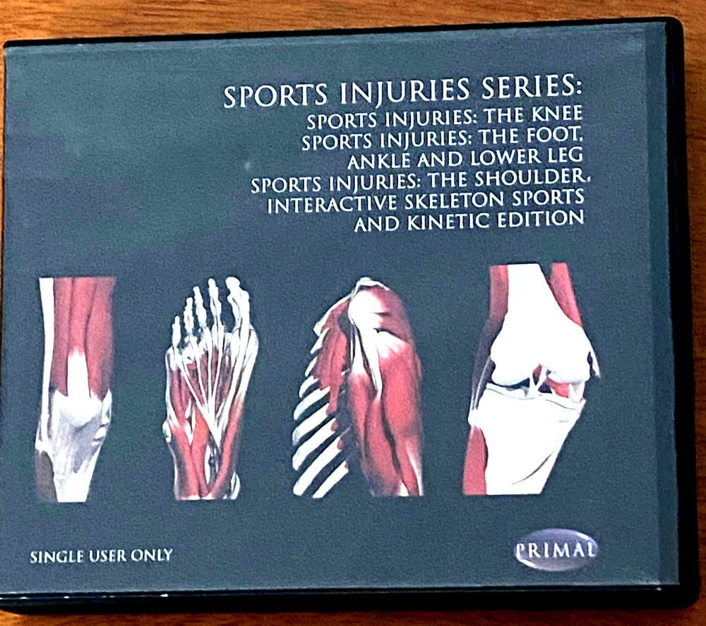 Primal 3D Interactive Anatomy/Functional/ Sports COMPLETE ALL 14 CD-ROMS PC MAC