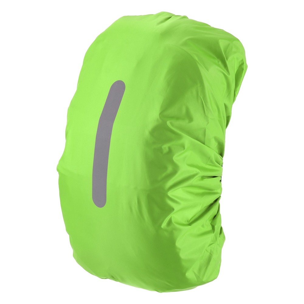 75L-85L Backpack Rain Cover with A Vertical Reflective Strap [Grass Green]