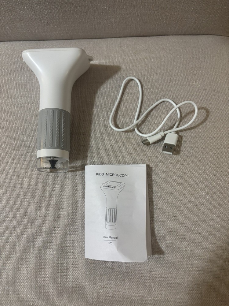 Microscope for Kids Handheld Mini Portable Digital Rechargeable