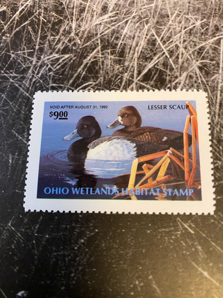 1991 Ohio State Duck Stamp,
