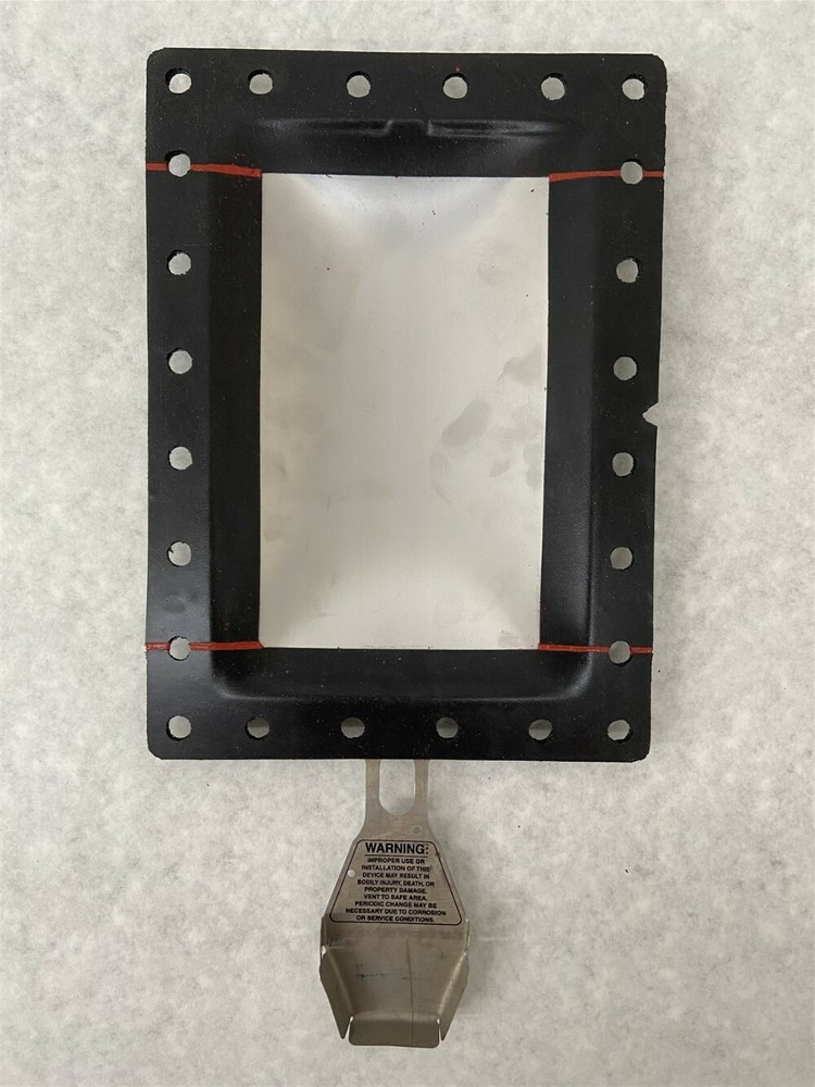 BS&B Vent-Saf VSP-0ST Explosion Vent Panel 6" x 9"