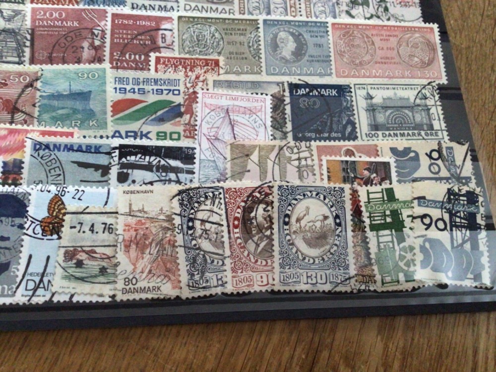 Denmark mounted mint or used stamps A12354