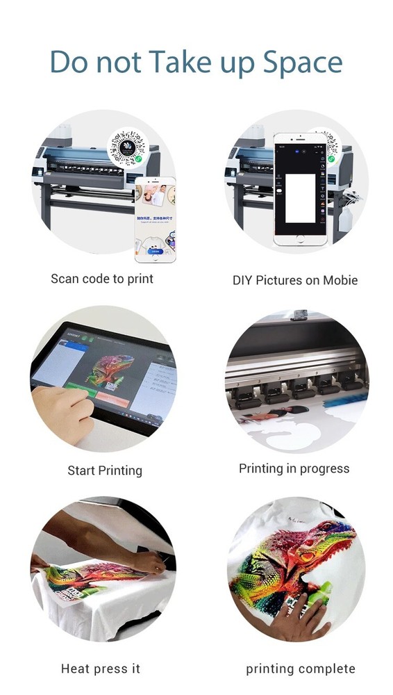 Refinecolor RF-CF30 DTF Roll Printer Starter Business Bundle USA Tech Support