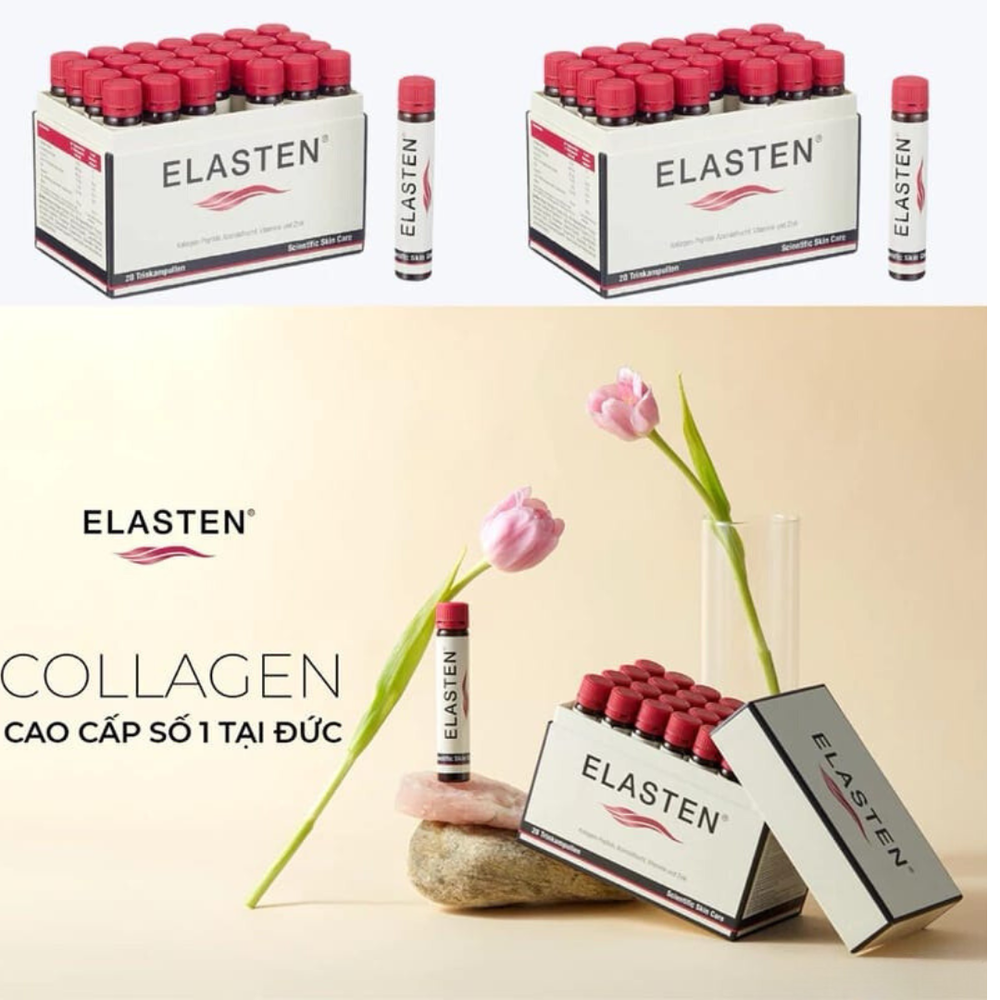 [ ELASTEN ] Germany Elasten Drinking Collagen with 28 tubes Hydrolyzed Collagen