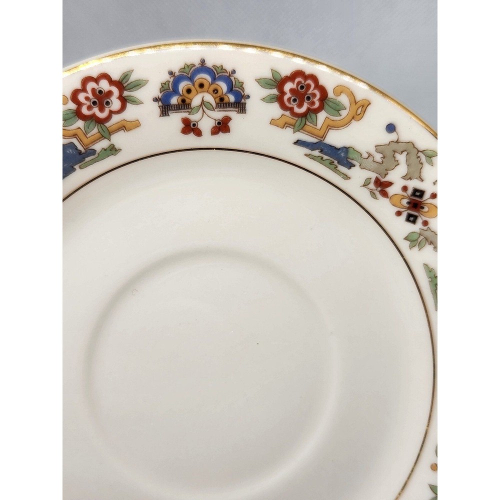 Replacement Community China Saucer "Brocade"