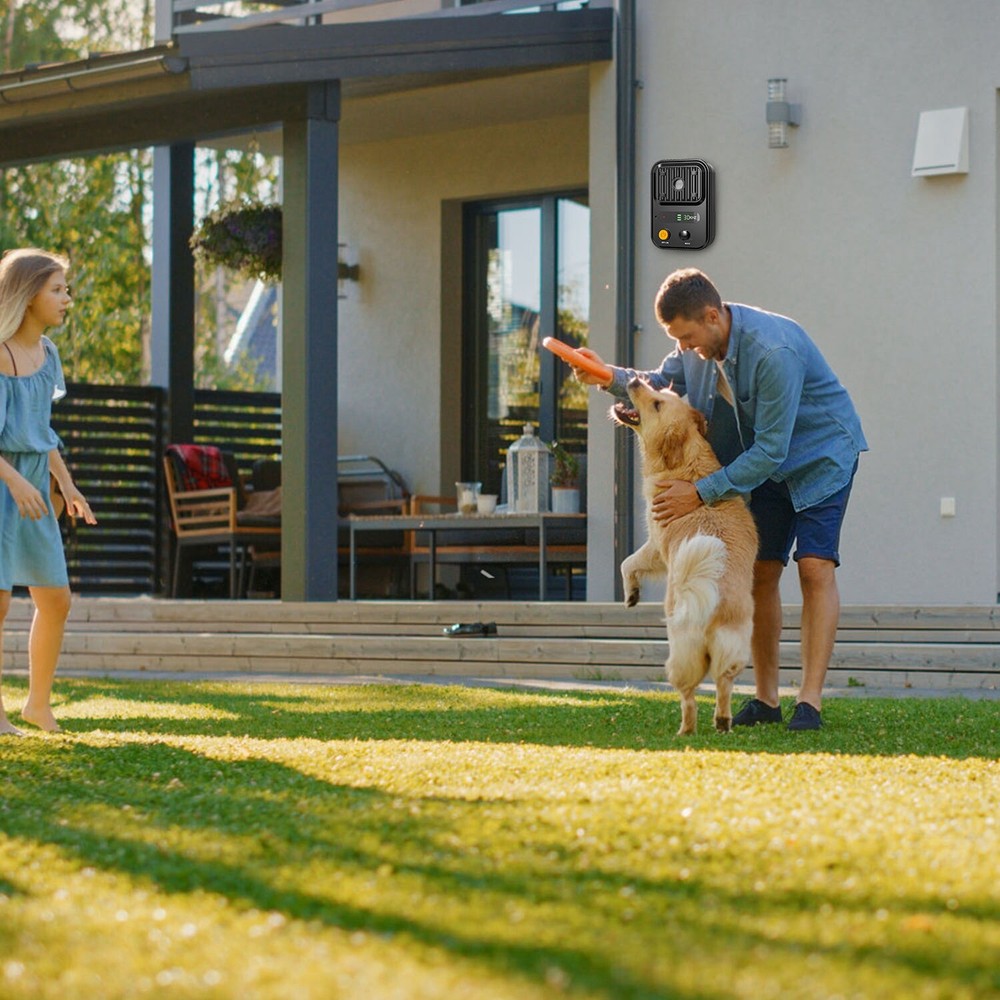 Rechargeable Ultrasonic Bark Control Deterrent Box Training Device for Dogs