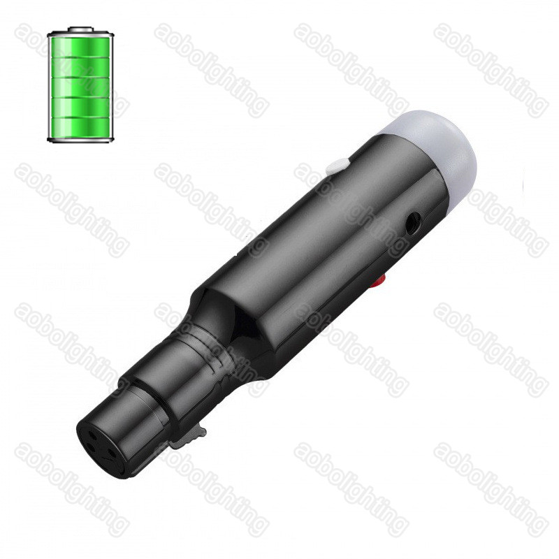 Battery Chargeable Wireless DMX Receiver DJ Controller Disco Stage Light Effect