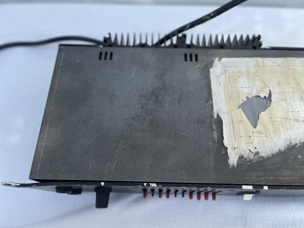 Vintage Traynor Beta 150EQ Solid-State Power Amplifier Equalizer Black