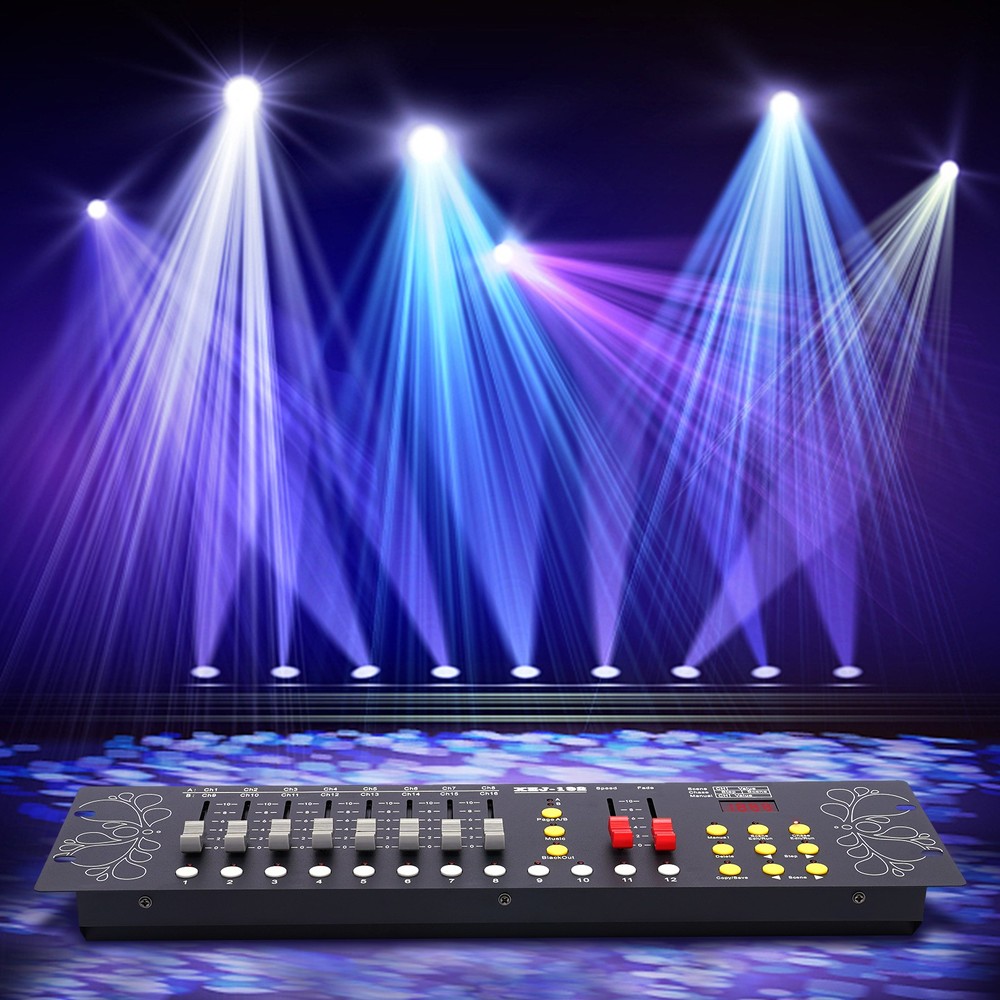 DJ DMX 512 192 Channels Operator Console Controller For Stage Lighting DJ Party