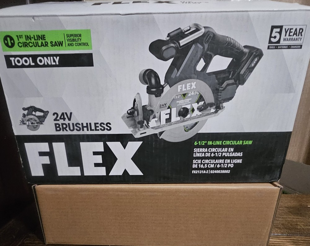 FLEX  24V 6-1/2"  Cordless Circular Saw