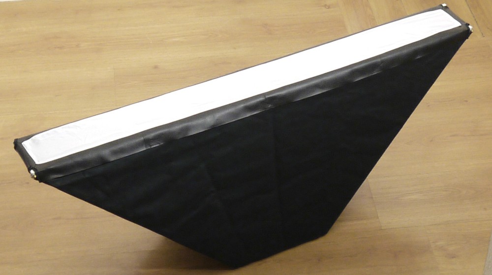 PRL) SOFTBOX FX LINEAR 10 x 120 cm STRIP DIFFUSER CANVAS REFLECTOR STUDIO PHOTO