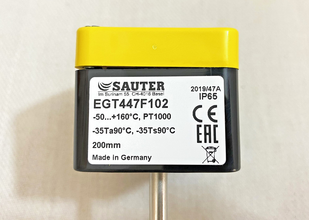 SAUTER - EGT347F102 Duct Temperature Sensor.