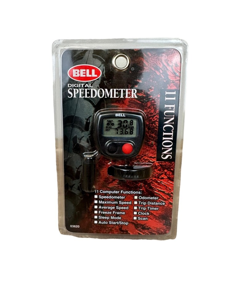 Bell 11 Computer Function Digital Speedometer For Bicycles 20" to 27" NEW Sealed