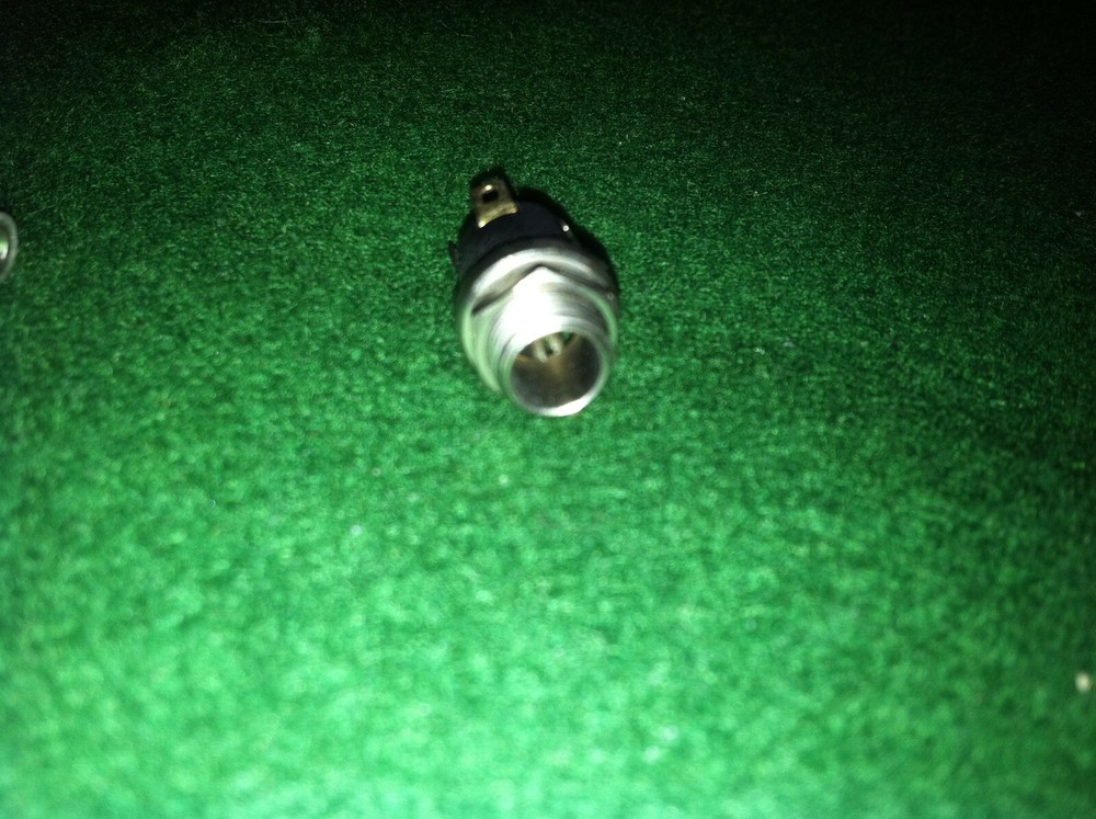 Switchcraft S-760 Power Plug & 722-A Chassis Mount Jack