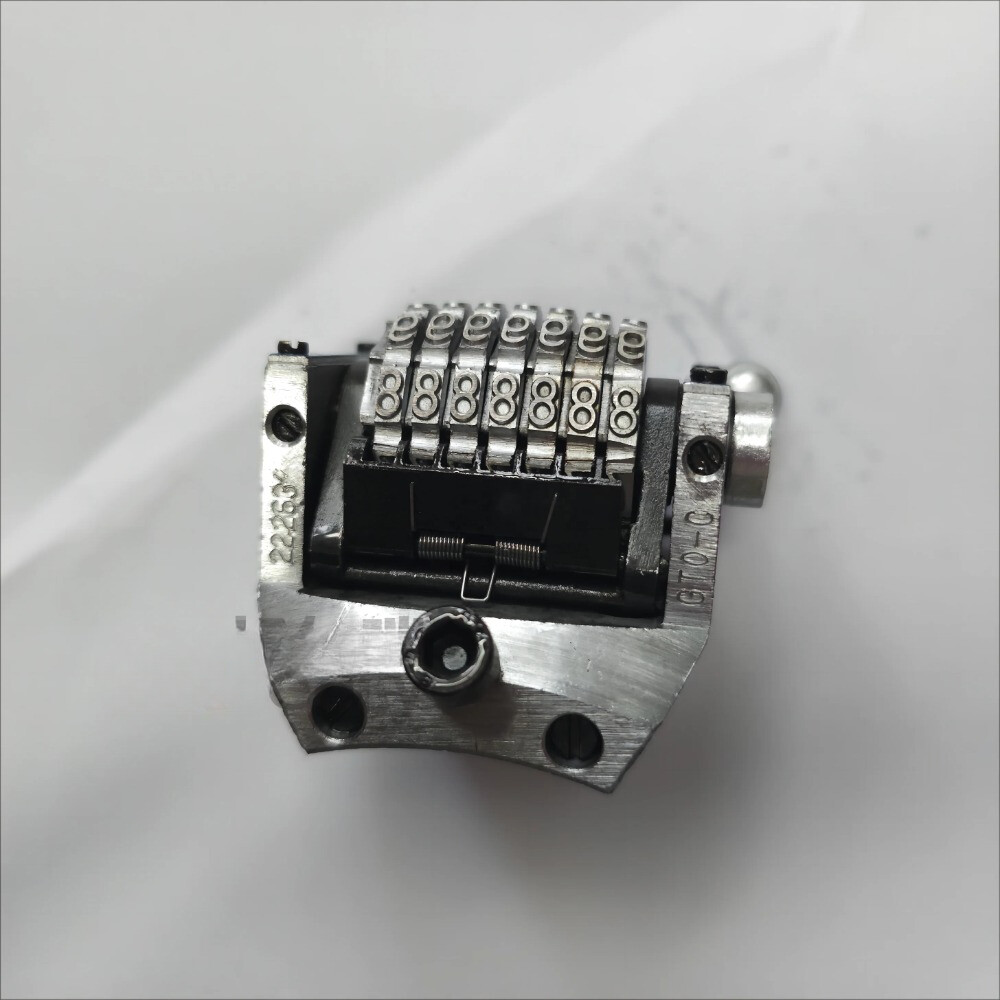 7 Digital Letterpress Code Horizontal Numbering Machine 8 Digital Flat Pressing