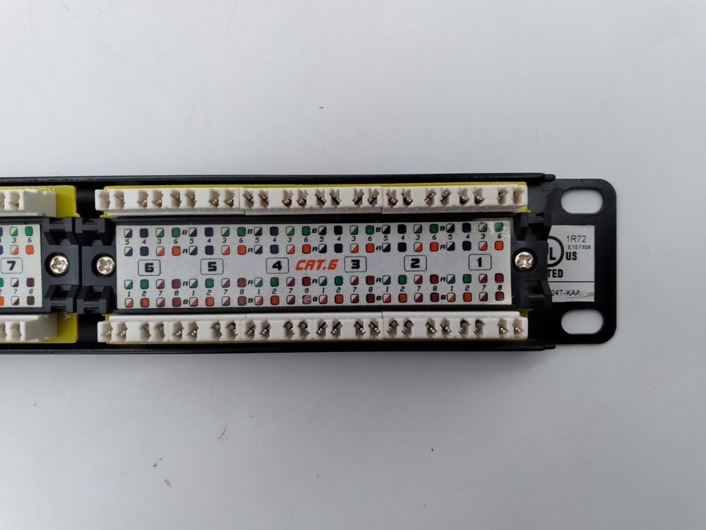 BELKIN PA24T-KAA 24 Port Cat6 Punch Down Patch Panel