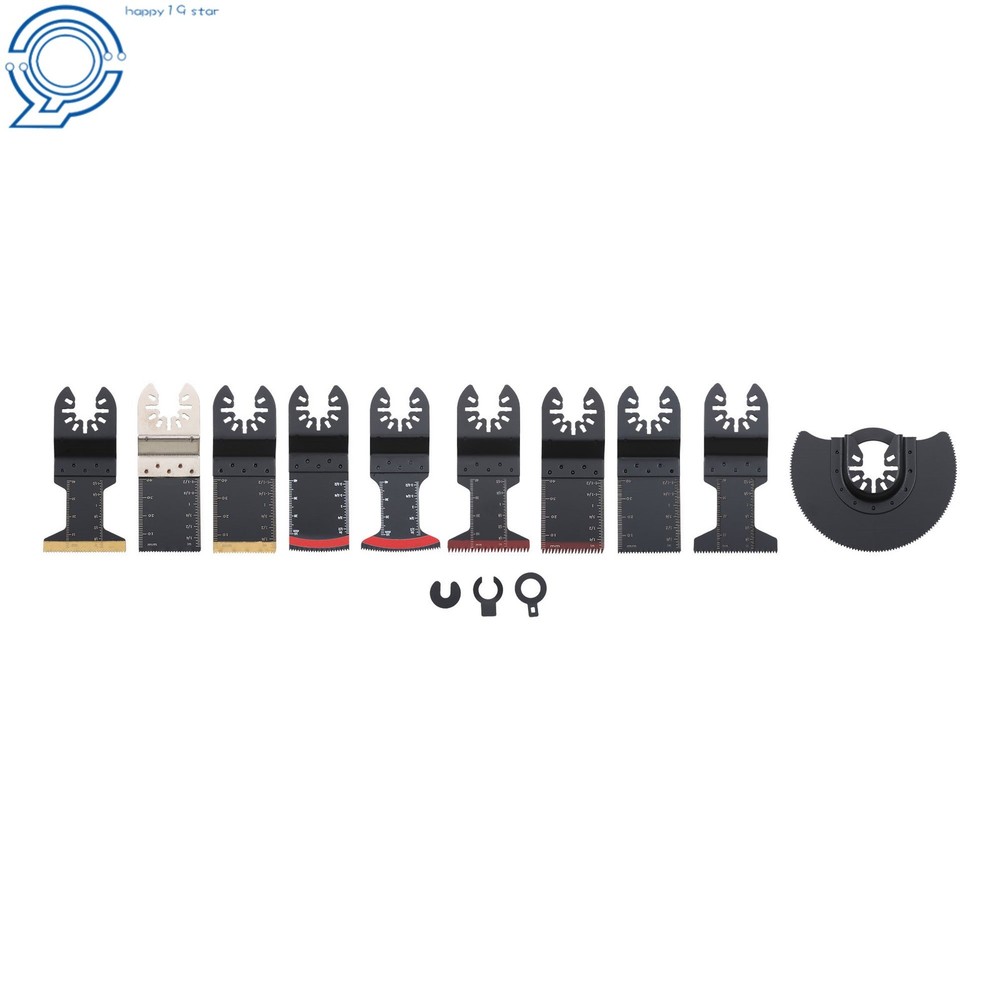 30 Pack Titanium Oscillating Saw Blades Quick Release Multi Tool Blades