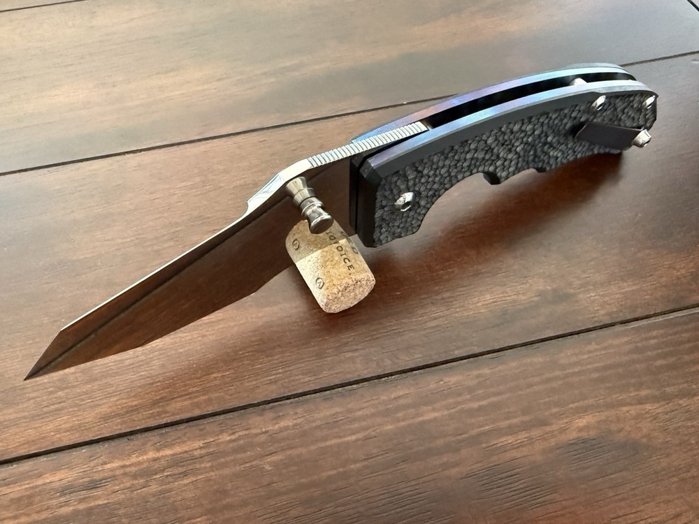 Aaron Harris Mission Critical Tools Custom Mantis Folder Knife RARE