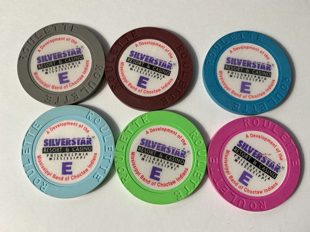 Silverstar, Philadelphia, MS roulette chips
