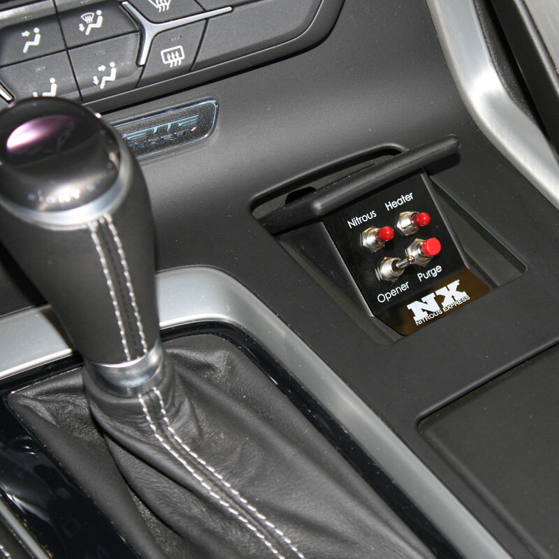 15790 Nitrous Express Custom Switch Panel, C7 Corvette 2014-2019