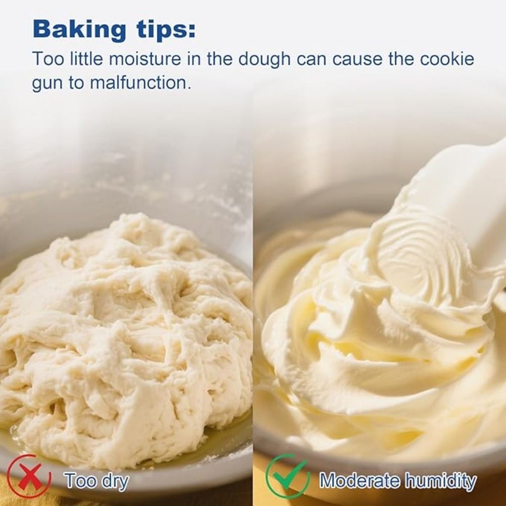 Simple operation Cookie Press Kit Spritz Cookie Maker Kit DIY Biscuit Making