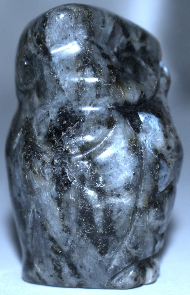 Pretty Labradorite Owl 2"/104 Grams