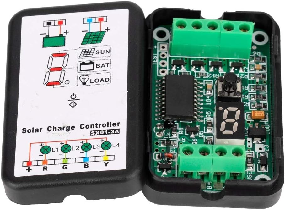 Solar Controller, Solar Controller with PWM Charging ABS Controller for Solar