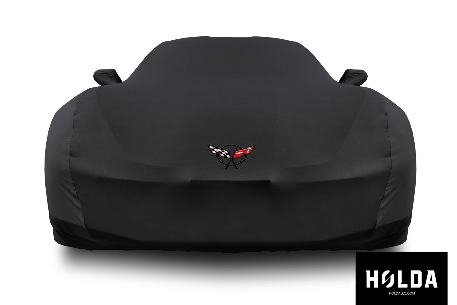 Holda - INDOOR Super Stretch Custom Car Cover for Chevy Corvette w Bag & Logo