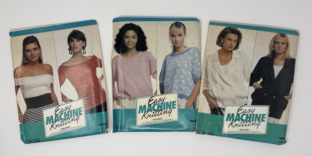 McCall’s Easy Machine Knitting Patterns