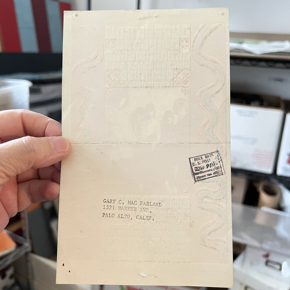 Bill Graham BG 42 Handbill Fillmore 12/16-18/1966 Wes Wilson