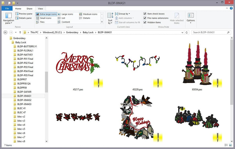 Thumbnailer, Embroidery Software for Mac & PC