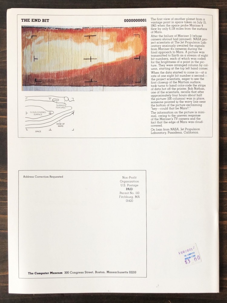 The Computer Museum Report - Summer 1985 - Volume 13