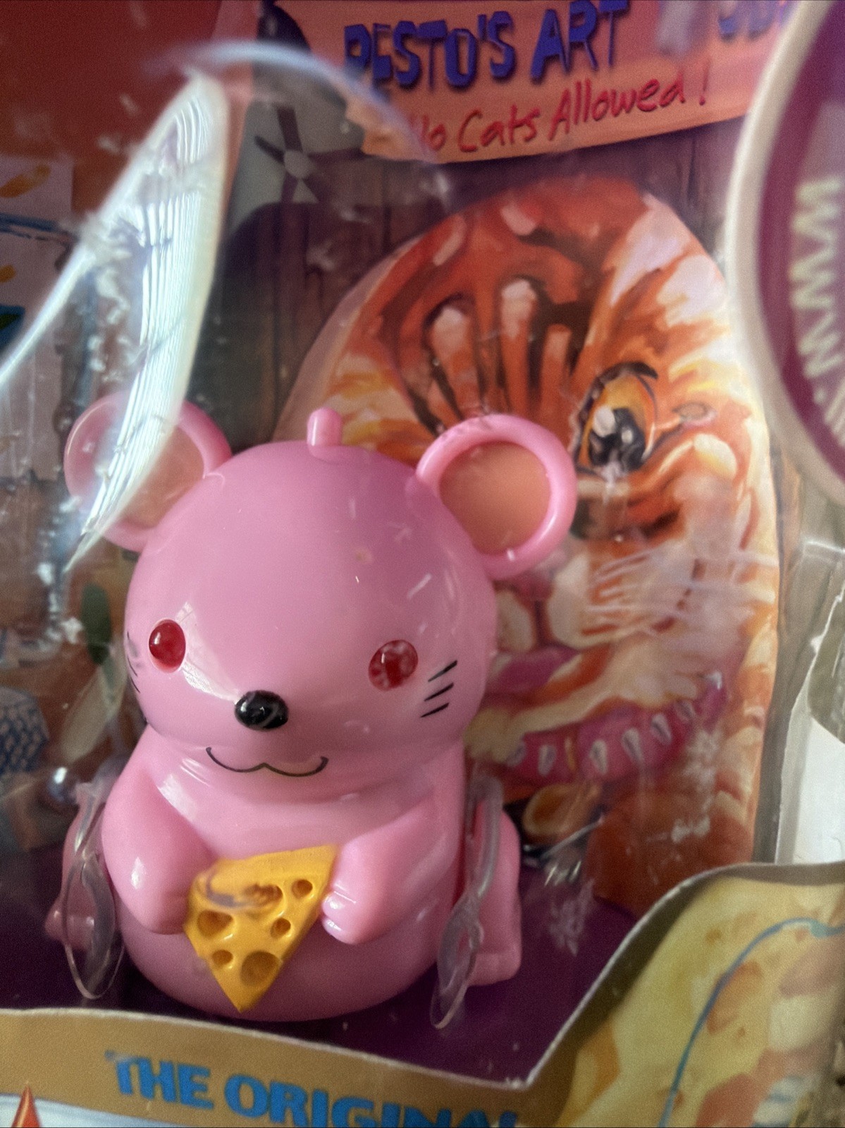 MicroPets Pink Mouse Pesto Series 3 2003 New Sealed