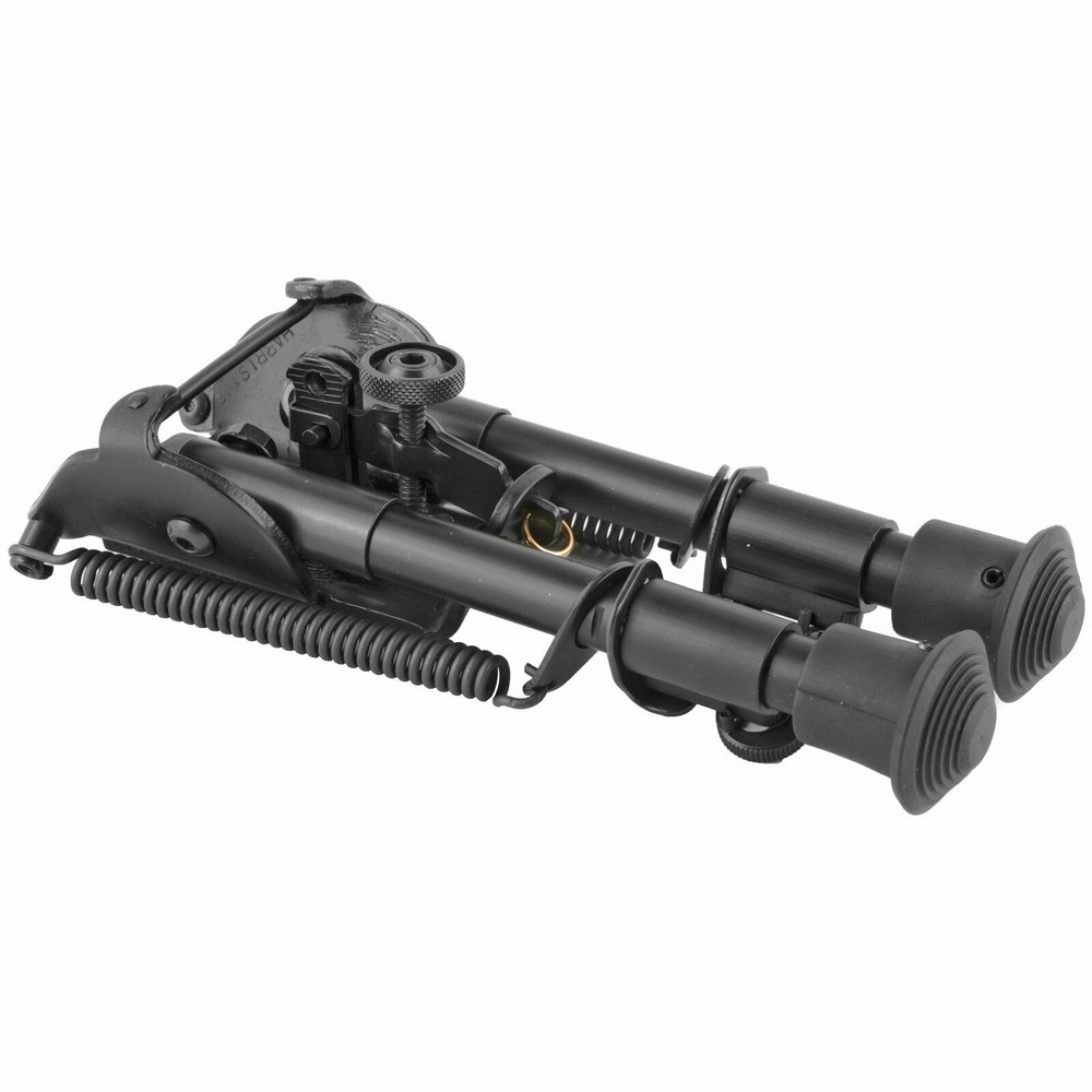 Harris Engineering Mount Bipod 6"-9" with Notch Legs Fixed Black 1A2-BR2