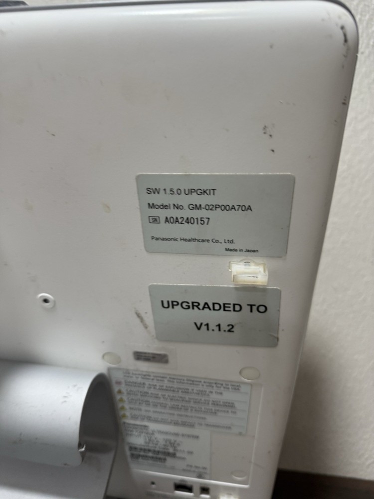 Panasonic GM-72P00A Diagnostic Vascular Ultrasound System, Needs Update As Is
