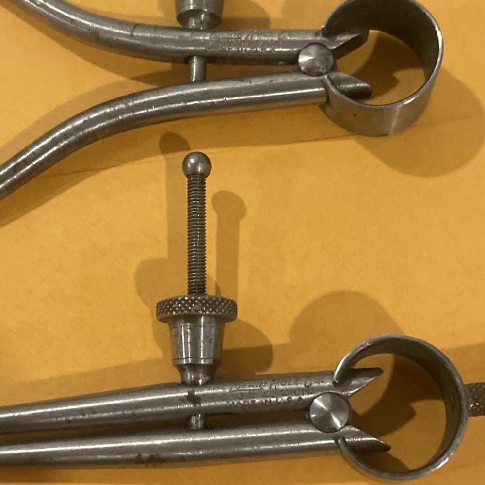 Vintage LUFKIN Two-Piece Precision Tool Lot