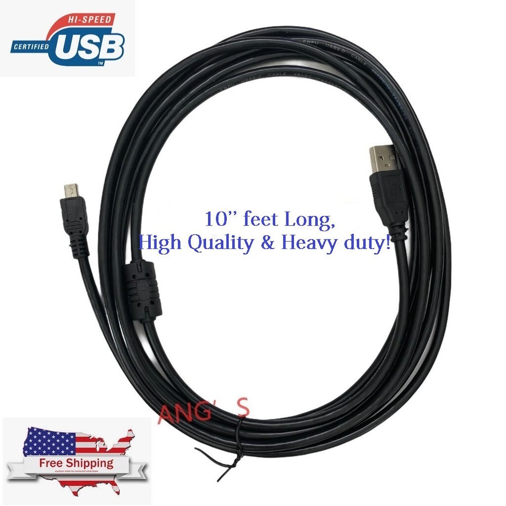 LONG DURABLE USB FAST Charger Cord Charging Cable for Sony PS3 & PS4 Controller