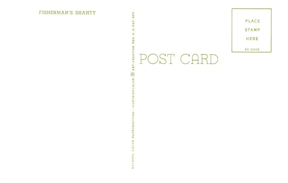 FISHERMAN'S SHANTY - PC4344