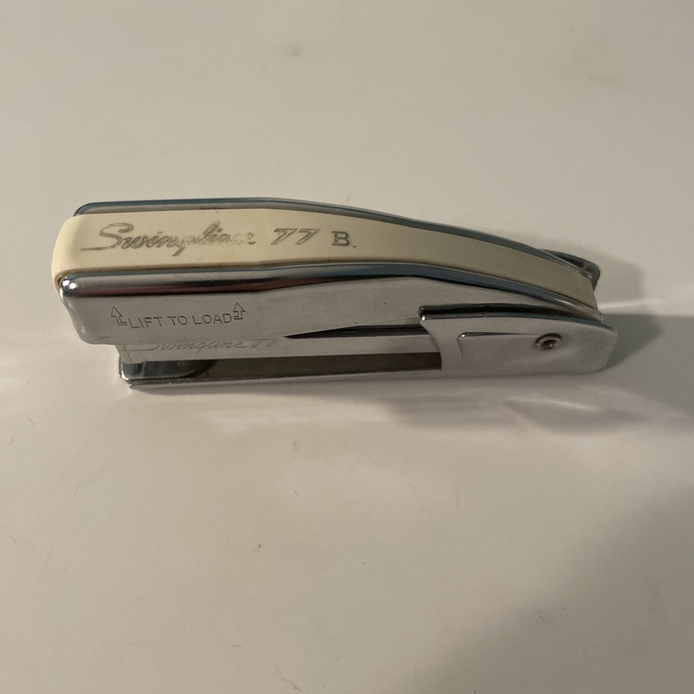 vintage swingline 77B stapler White Ivory