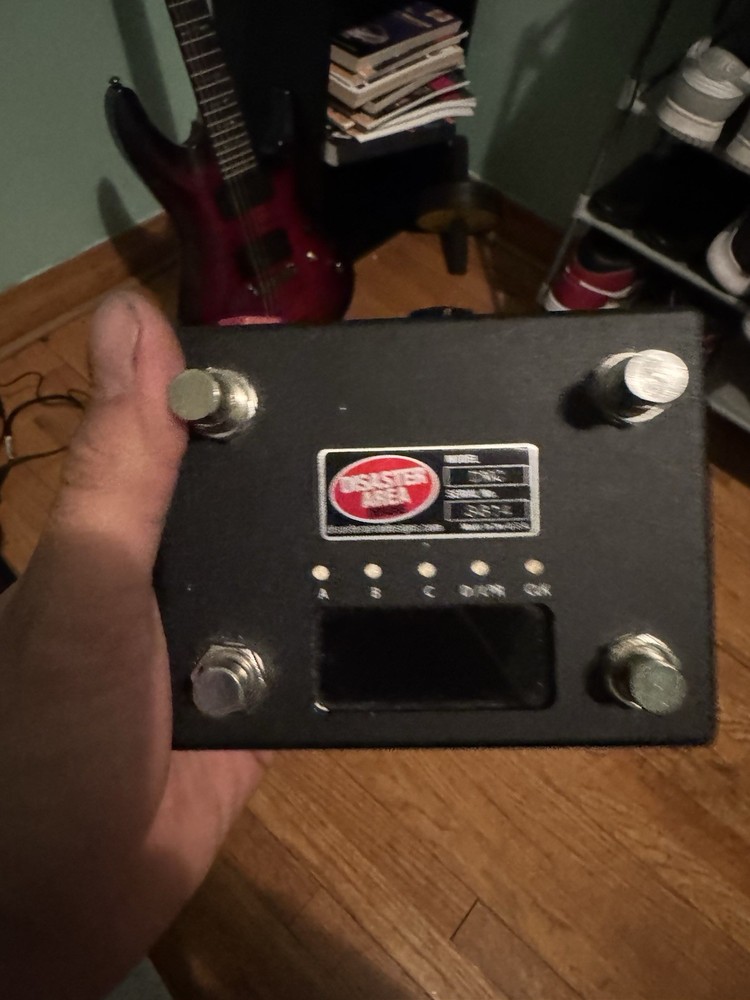 Disaster Area Designs DMC4 Gen3 Midi Controller Pedal