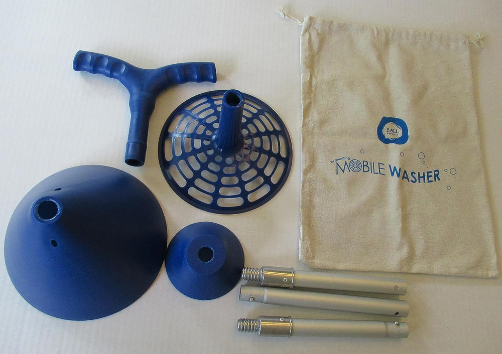 Portable Hand Powered High Efficiency Clothes Washing Machine - Improved Heavy D