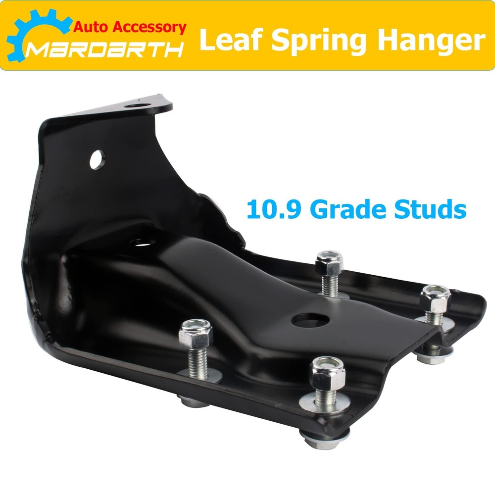 12474021 Rear Leaf Spring Bracket Kit Compatible With 1999-2015 Silverado Sie...