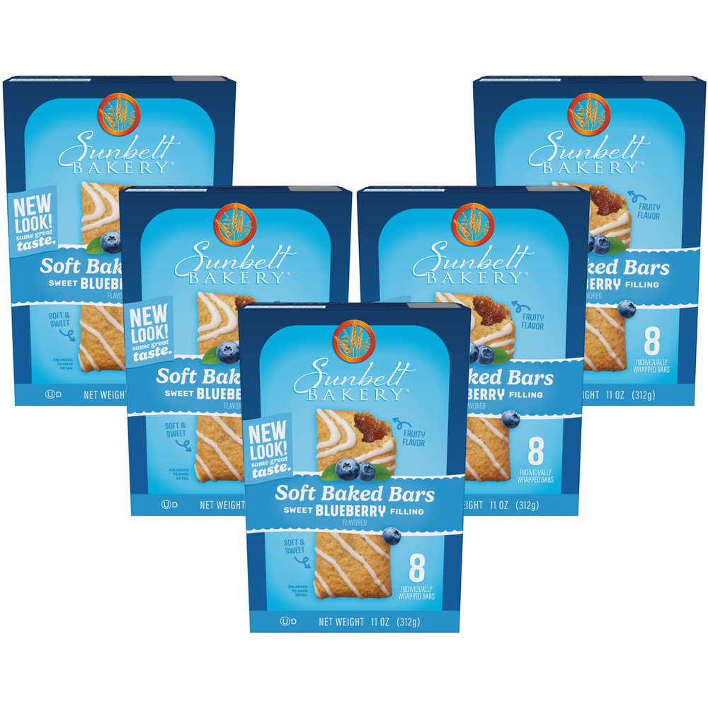 Sunbelt Bakery Blueberry Fruit & Grain Bars, (5-Boxes)